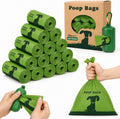 Dog Poop Bags Rolls with Dispenser– Keep Hands Clean 450 Count - Scented | Extra Thick Durable Leakproof Resistant 9 X 13 Inch Refill Rolls Waste Bags for Puppy Small Large Doggy Cleanup Travel