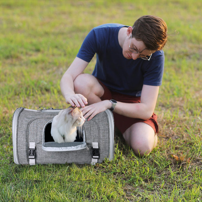 Mr. Peanut’s Monterey Horizontal Backpack Pet Carrier