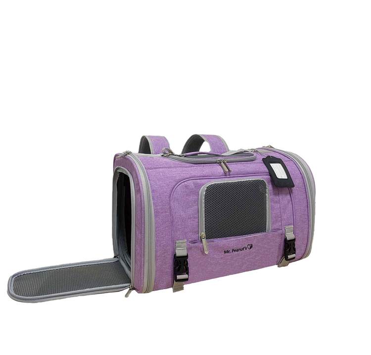Mr. Peanut’s Monterey Horizontal Backpack Pet Carrier