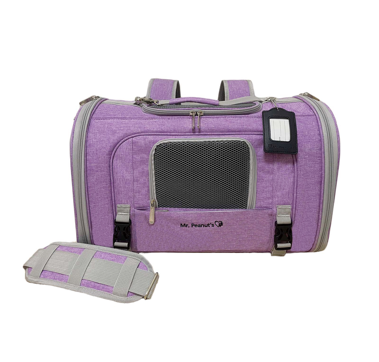 Mr. Peanut’s Monterey Horizontal Backpack Pet Carrier