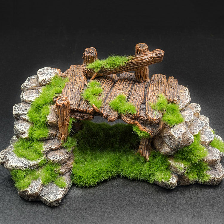 Resin Aquarium Landscape Stone Decoration