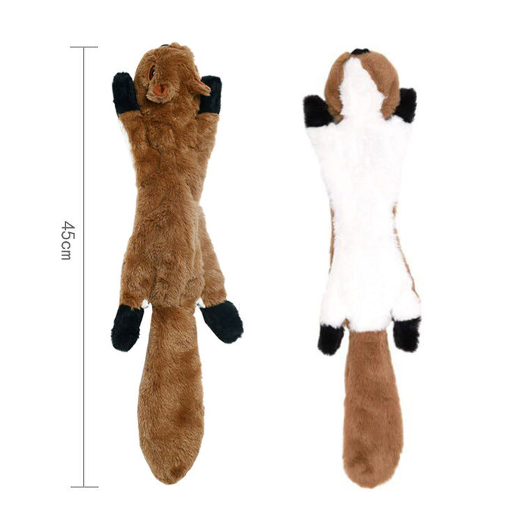 Animal Skin Plush Sounding Pet Toy