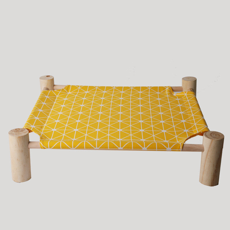 Removable Washable Solid Wood Pet Dog Be