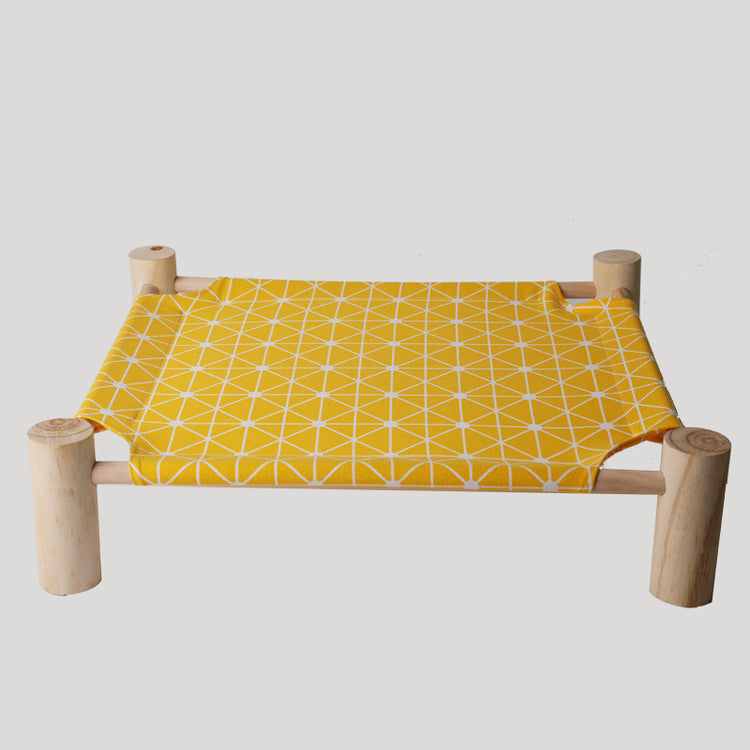 Removable Washable Solid Wood Pet Dog Be