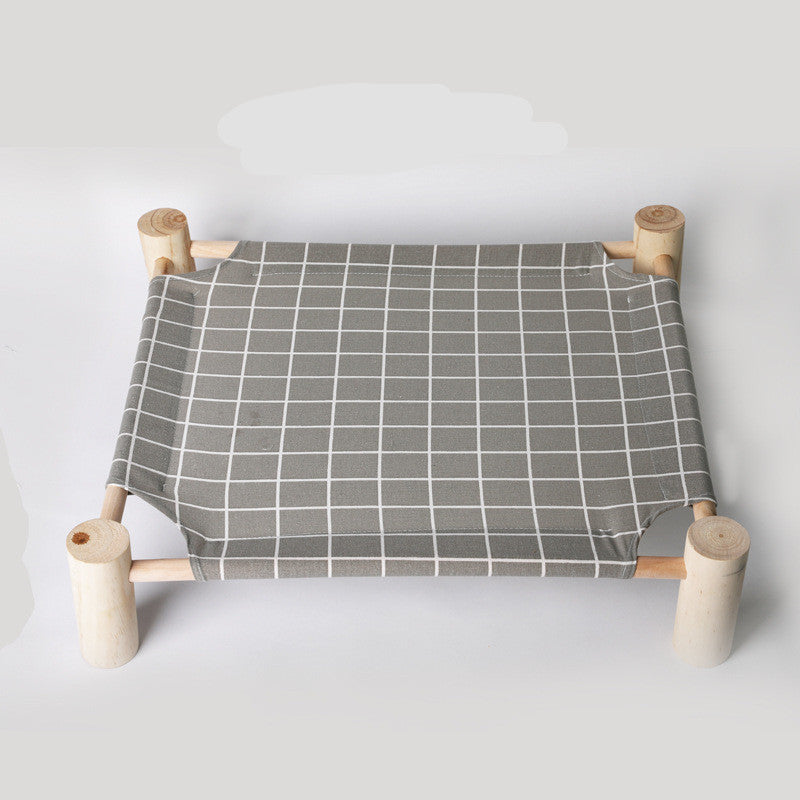 Removable Washable Solid Wood Pet Dog Be