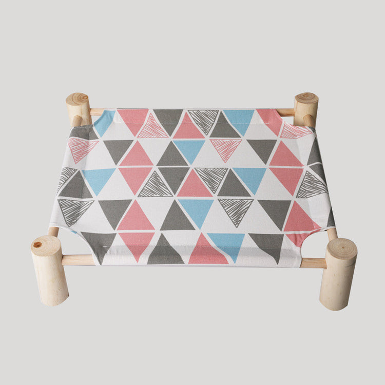Removable Washable Solid Wood Pet Dog Be