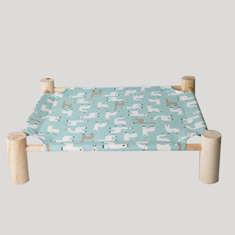 Removable Washable Solid Wood Pet Dog Be