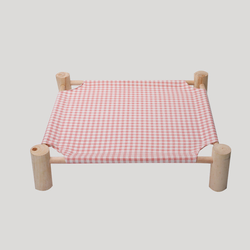Removable Washable Solid Wood Pet Dog Be