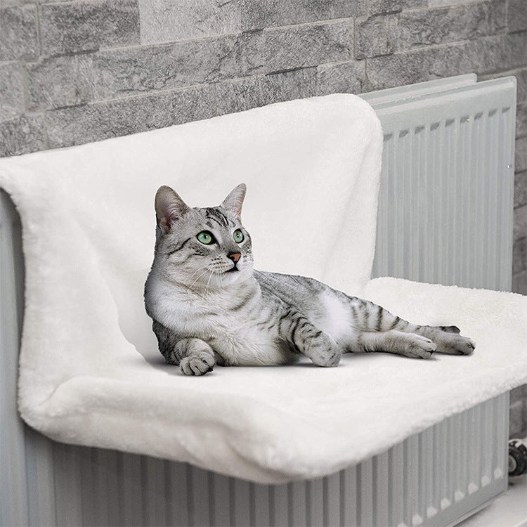 Iron Frame Cat Bed Hammock Radiator Bed