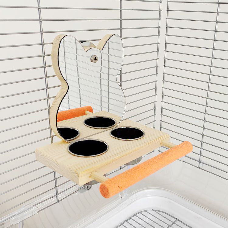 Parrot Puzzle Bird Toy Claw Grinding Stand