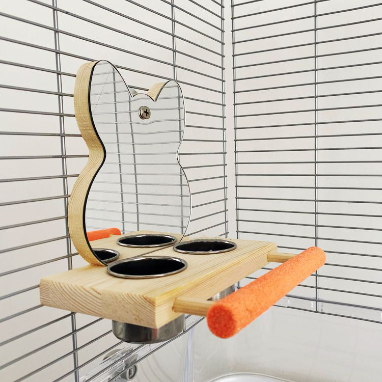 Parrot Puzzle Bird Toy Claw Grinding Stand