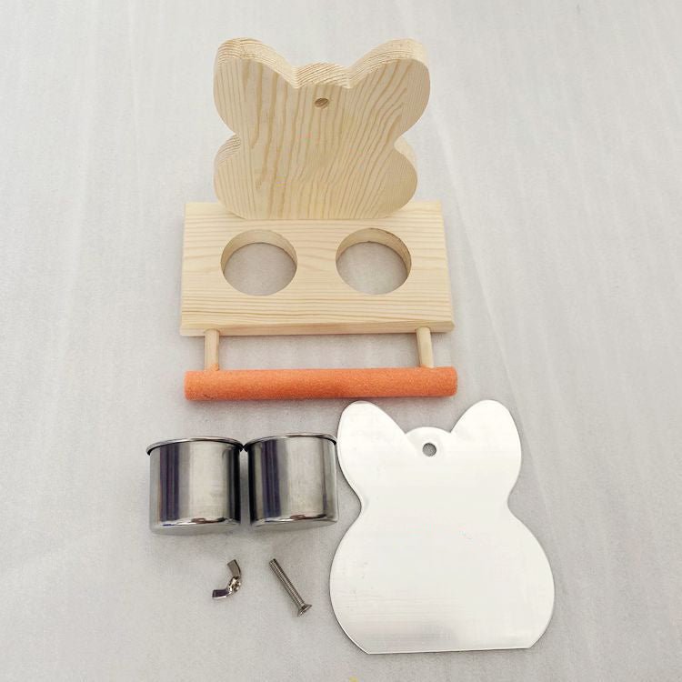 Parrot Puzzle Bird Toy Claw Grinding Stand