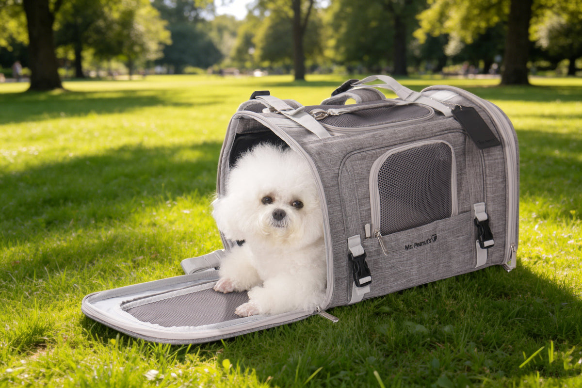 Mr. Peanut’s Monterey Horizontal Backpack Pet Carrier