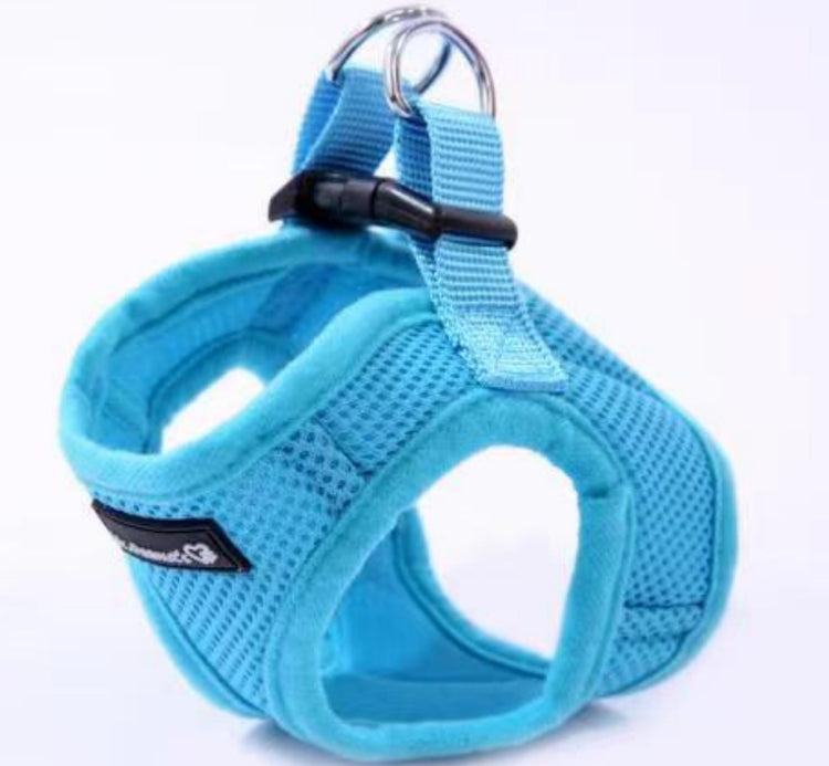 Mr. Peanut's PupTrek Soft Mesh Harness with Matching Leash for Small Dogs