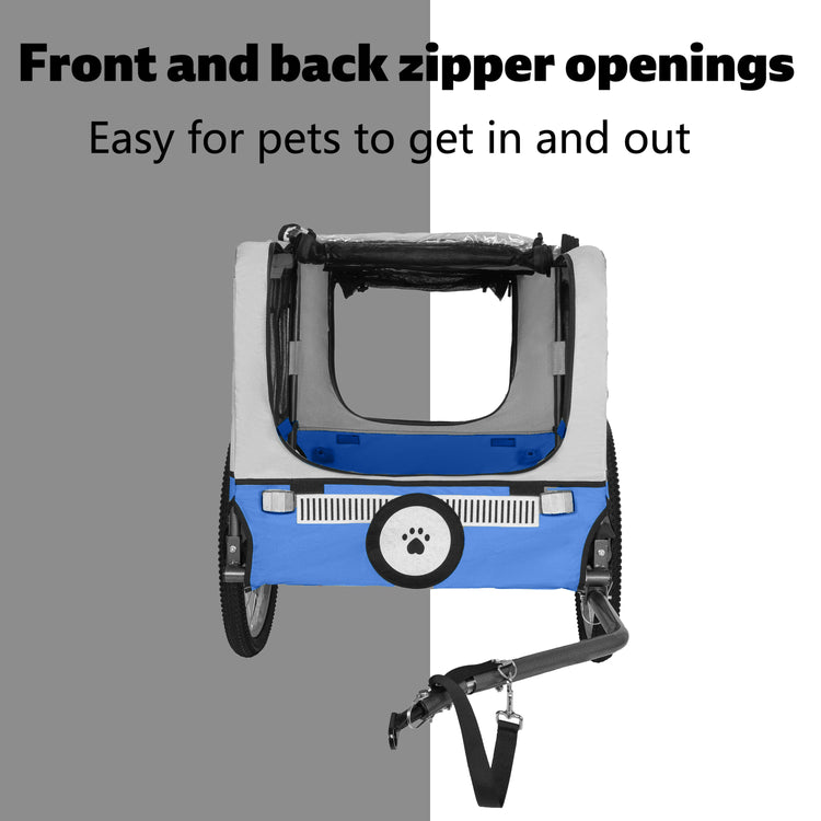 Large Folding Bike Trailer for Dogs