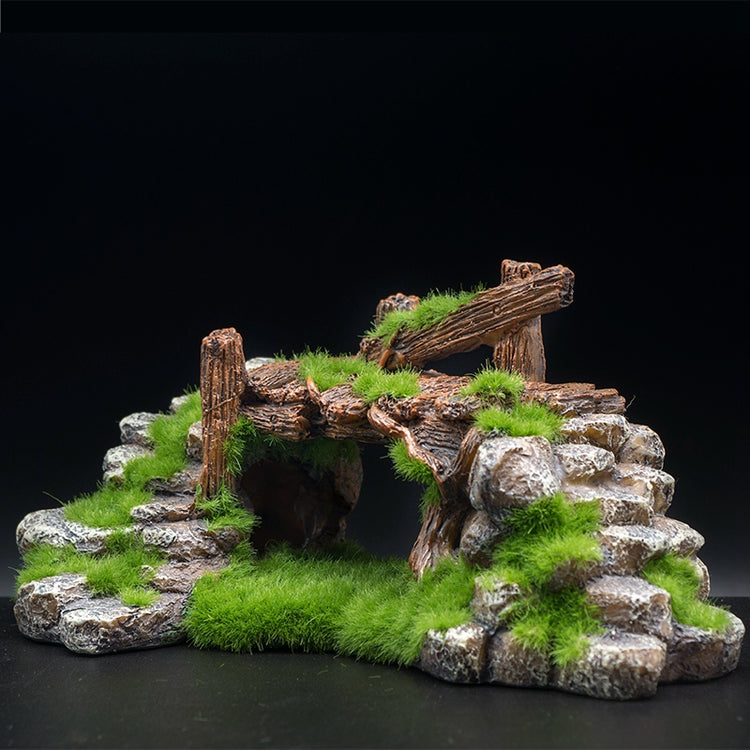 Resin Aquarium Landscape Stone Decoration