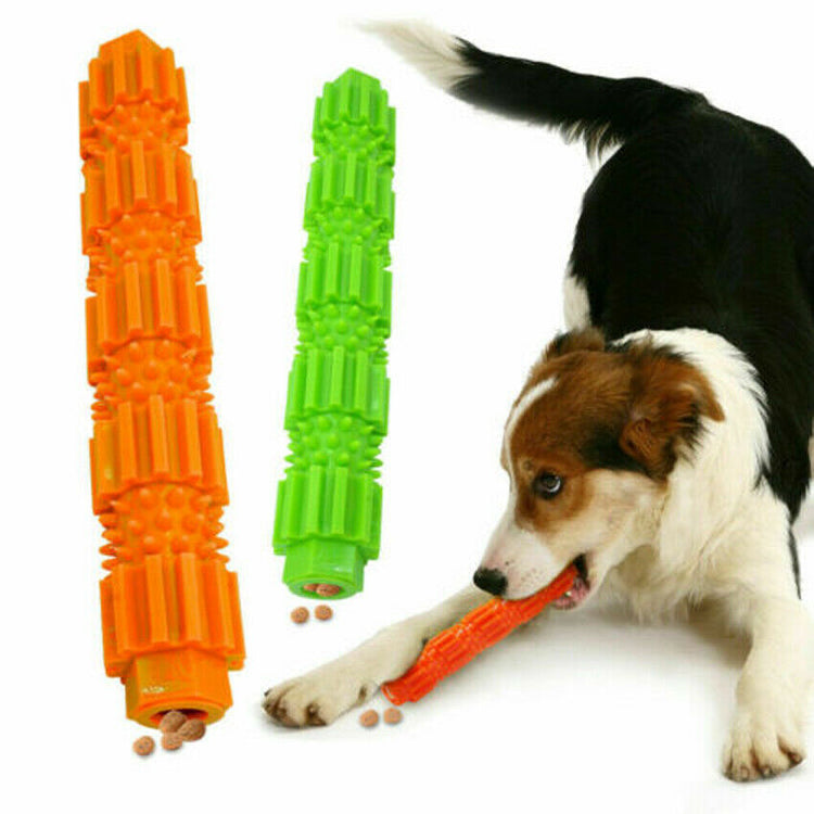 Rubber Dog Chew Toy Treat Dispensing Toy