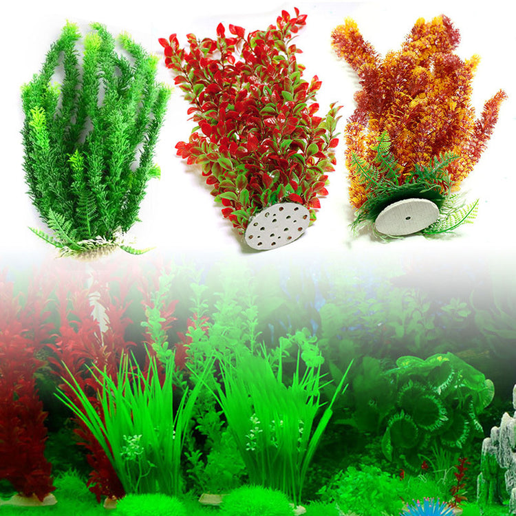 Aquarium Fish Tank Artificial Plant Ornament