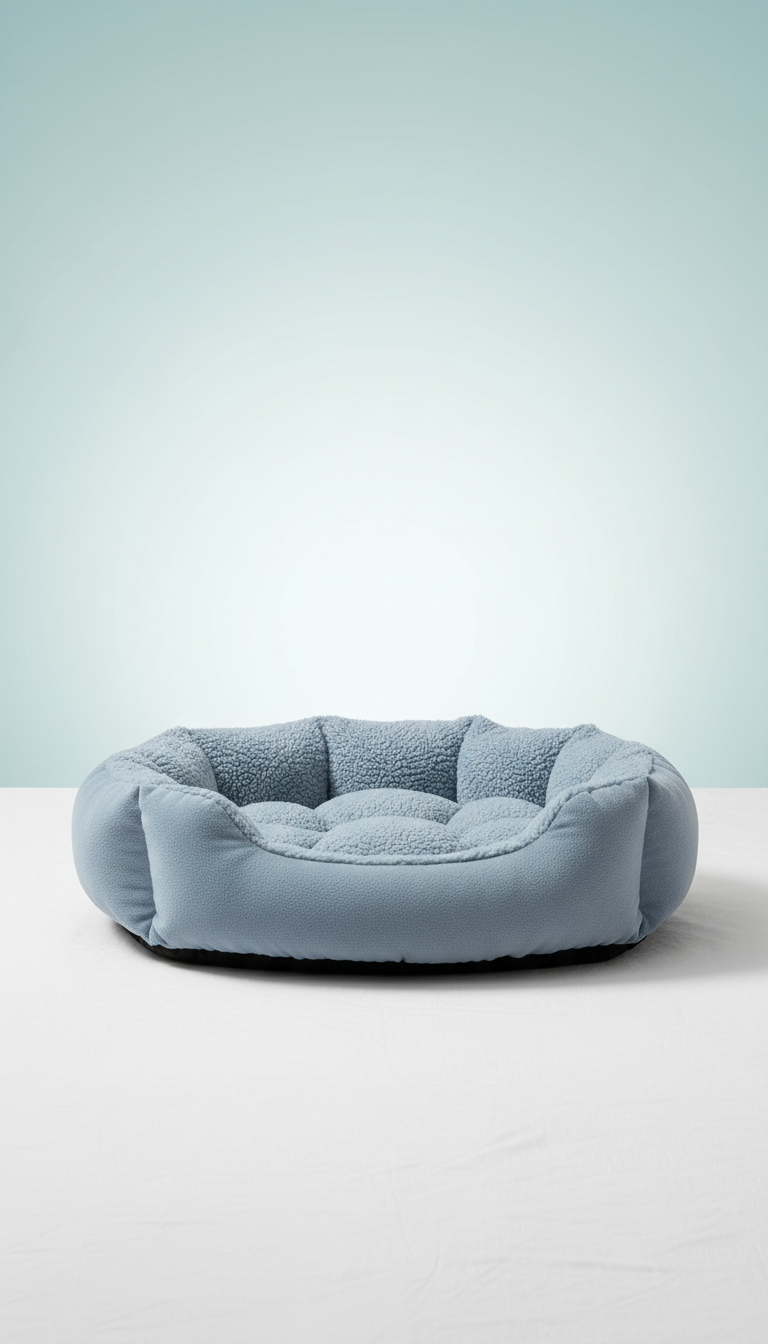 Hypoallergenic Plush Pet Bed