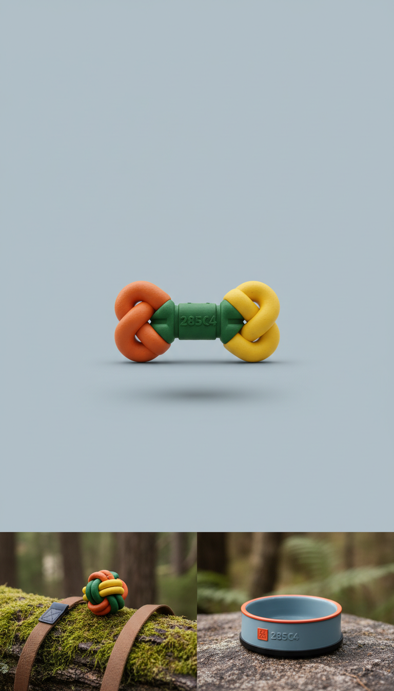 Durable Chew Toy with Reinforced Rubber