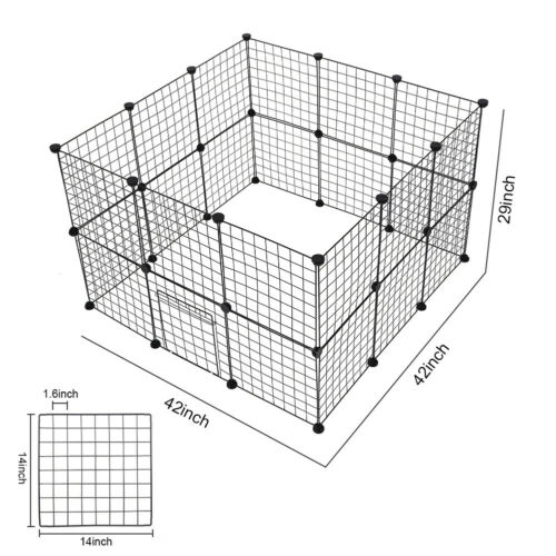 Pet Fence for Dogs and Cats Indoor Outdoor
