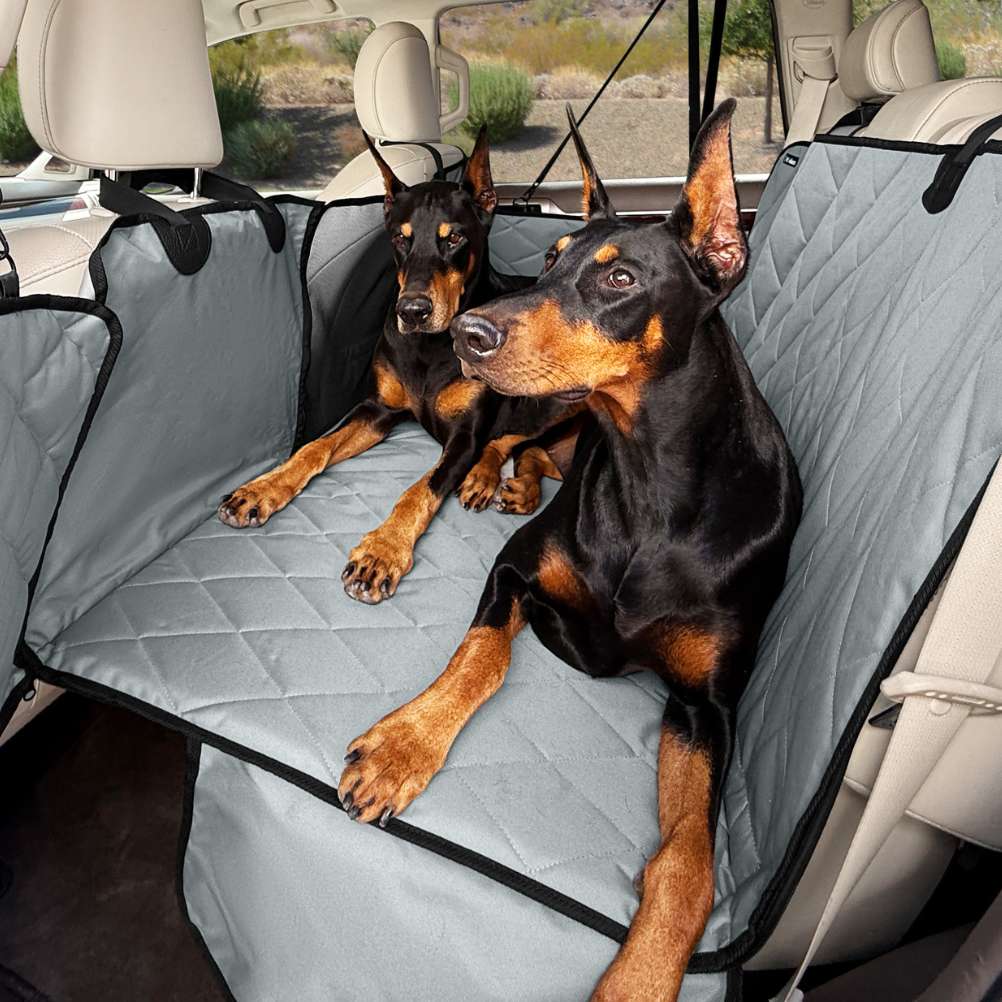 4Knines Hard Bottom Extender Car Seat Cover for Dogs - Regular