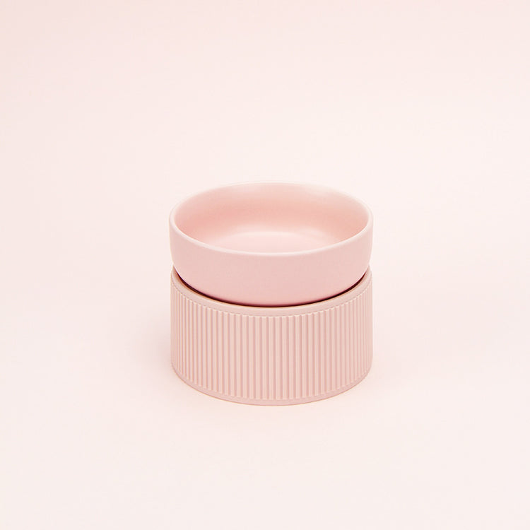 Ceramic Cat Bowl for Food & Water