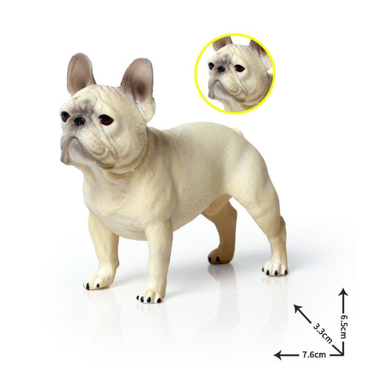 Wild Animal Dog Model French Bulldog Toy