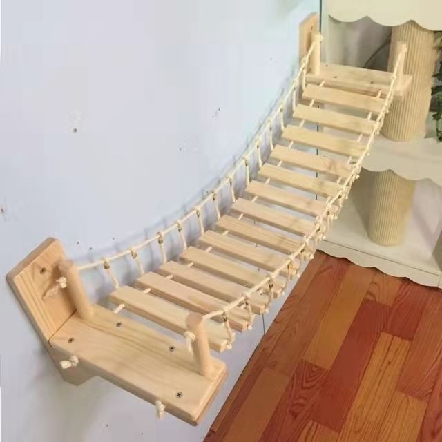 Cat Toy Suspension Bridge for Climbing