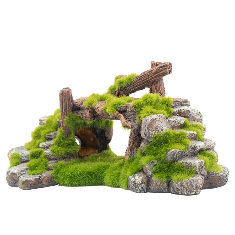 Resin Aquarium Landscape Stone Decoration