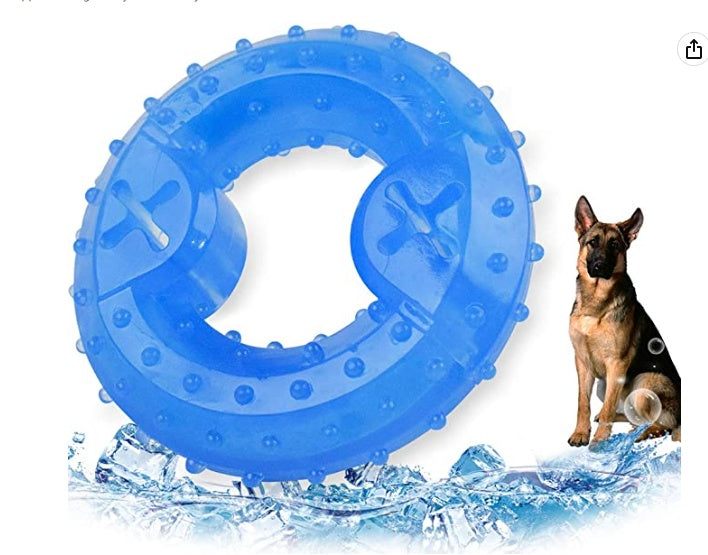 Dog Cooling Toy Puppy Teething Ring