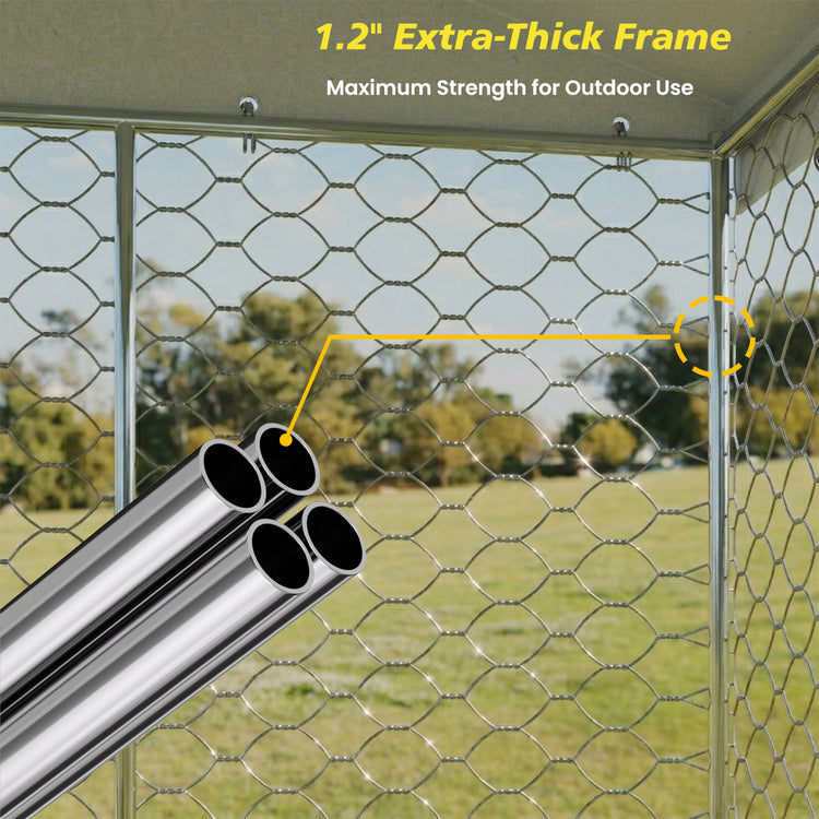 10x20 FT Large Outdoor Dog Kennel