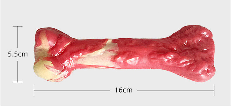 Dog Molar Rubber Chew Toy Bone Stick
