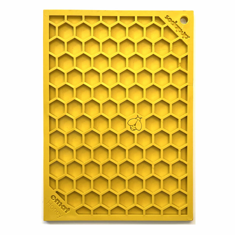 SodaPup Honeycomb eMat Enrichment Lick Mat for Dogs and Cats