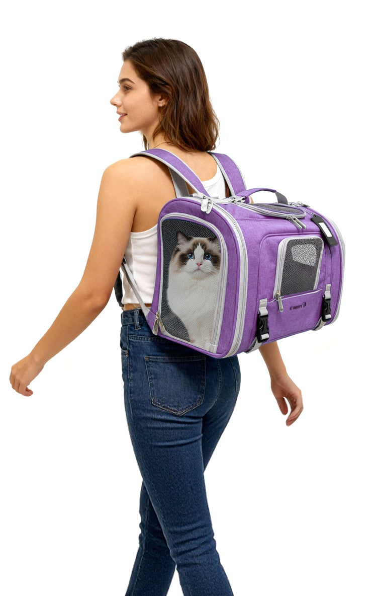 Mr. Peanut’s Monterey Horizontal Backpack Pet Carrier