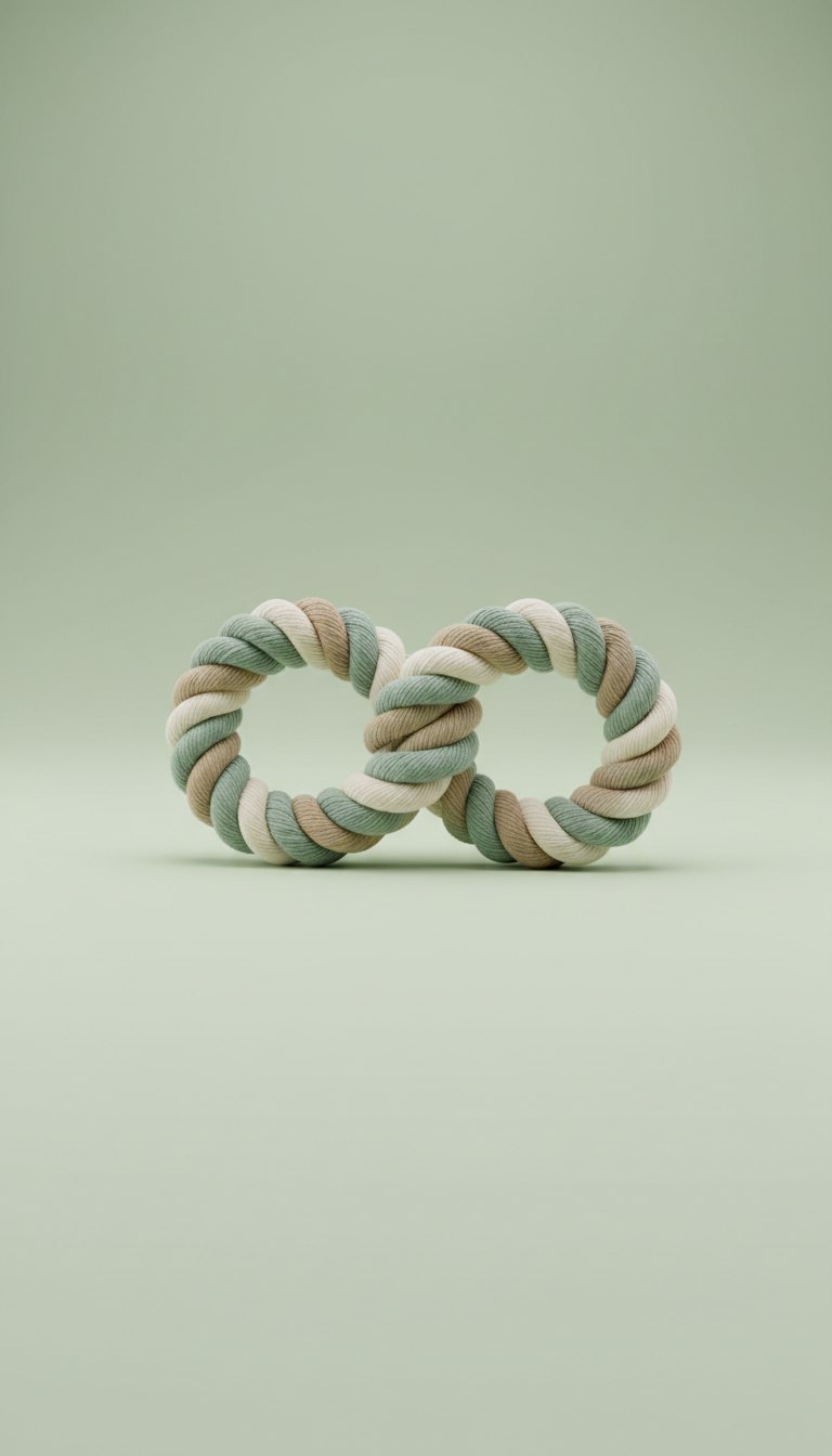 Interactive Natural-Fiber Tug Toy