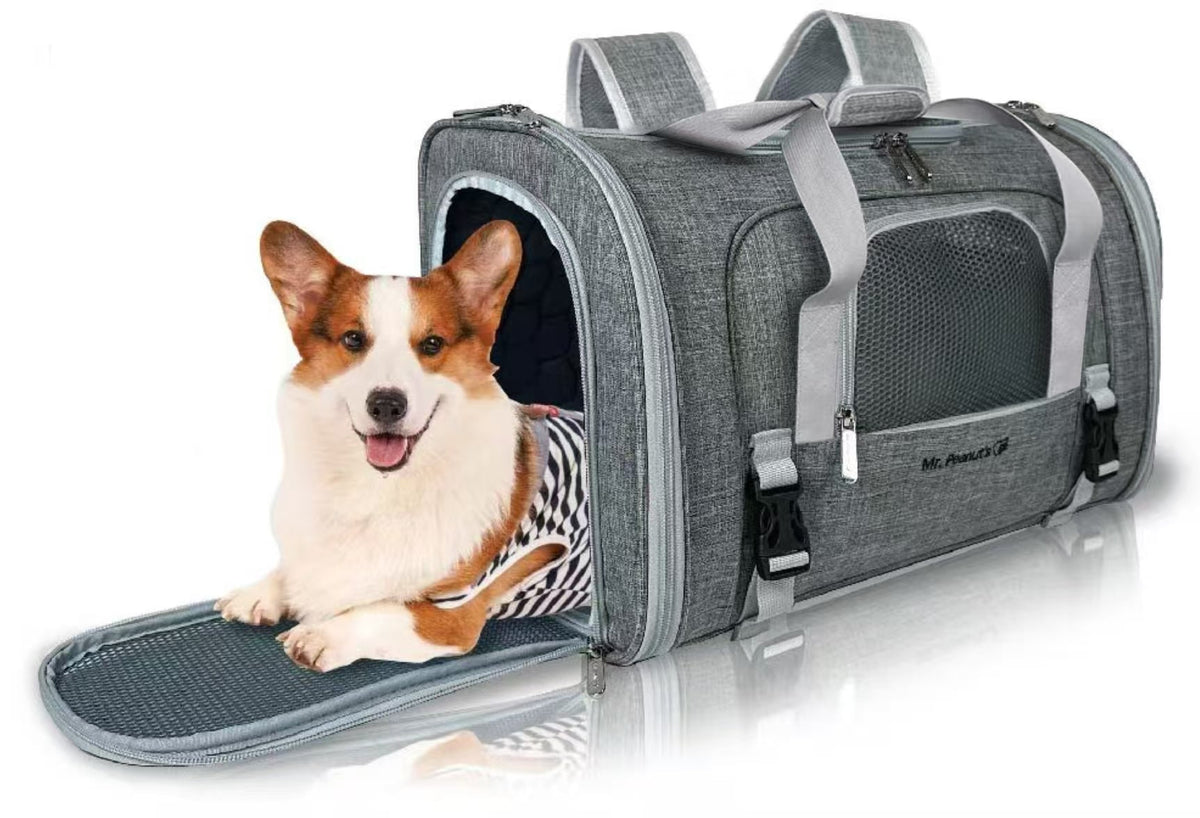 Mr. Peanut’s Monterey Horizontal Backpack Pet Carrier