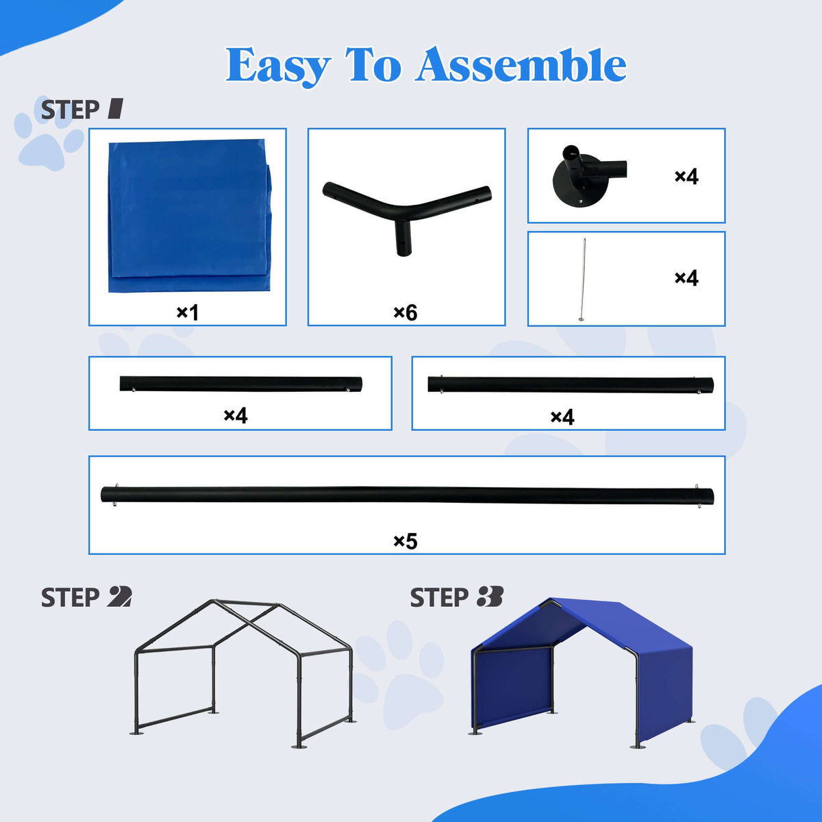 Outdoor Dog Shade Shelter Tent