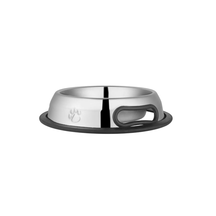 Jeffers Embossed No-Tip Stainless Steel Food & Water Bowls