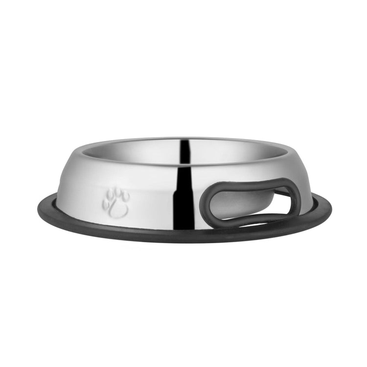 Jeffers Embossed No-Tip Stainless Steel Food & Water Bowls