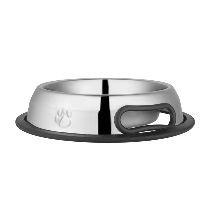 Jeffers Embossed No-Tip Stainless Steel Food & Water Bowls