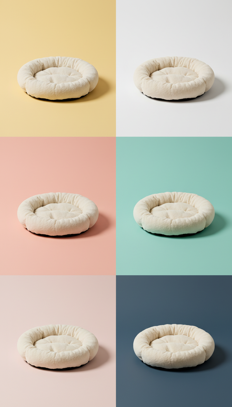 Plush Hypoallergenic Pet Bed