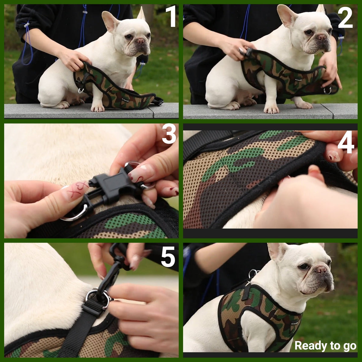 Mr. Peanut's PupTrek Soft Mesh Harness with Matching Leash for Small Dogs